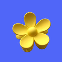 Daisy Flower Hair Clip