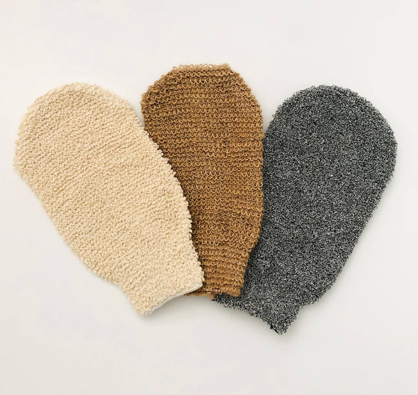 Hemp Fiber Exfoliating Glove