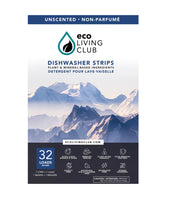 Eco Living Club Dishwasher Detergent Strips