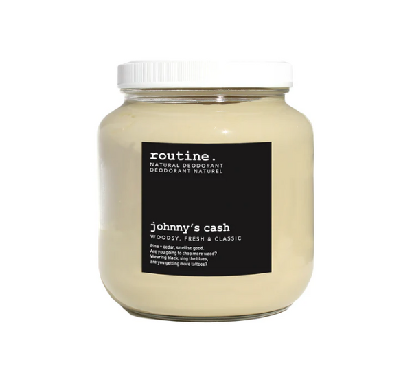 Johnny's Cash- Routine. Natural Vegan Deodorant