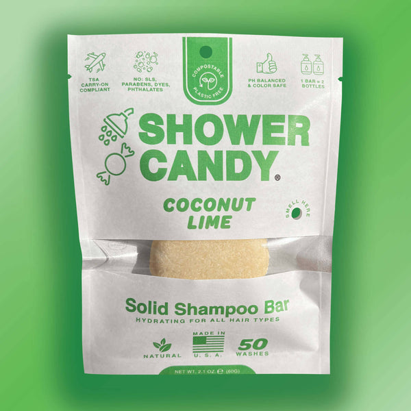 Coconut Lime Solid Shampoo Bar