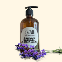 Organic Lavender Shampoo + Body Wash